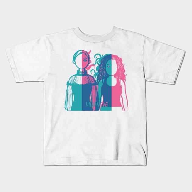 Toxic Villaneve Kids T-Shirt by amy31453